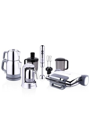 Yeni Seri Inox 14 Parça Elektro Set A1827 KE4165 - KORKMAZ