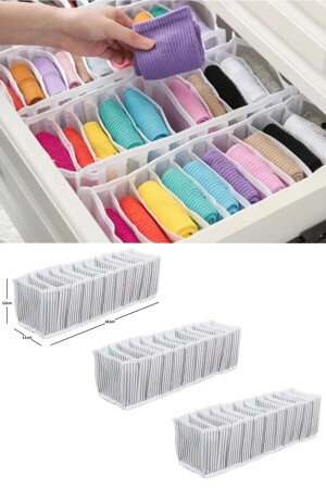 Yıldız White Small(s) Size 11 Compartment Drawer Organizer - Özlem Toys