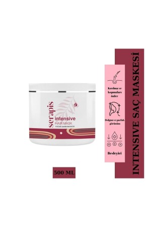 Yıpranmış Saçlar Için Yoğun Bakım Maskesi 500 Ml-ıntensive 8684091001591 - serapis