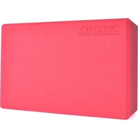 Yoga brick red 23x15x8 cm - Amaya