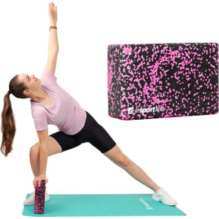 Yoga Tile inSPORTline Pinkdot - inSPORTline