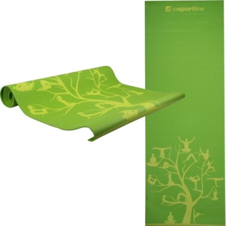 Yoga Mat inSPORTline Spirit 172x60x0.3cm - Green - inSPORTline