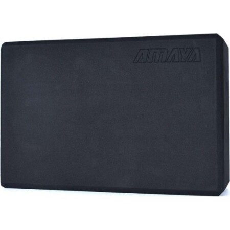Yogablock Amaya Schwarz 23x15x8 cm - Amaya