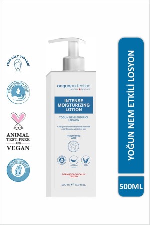 Yoğun Nemlendirici El - Yüz - Vücut Losyonu 500ml - Acqua Perfection