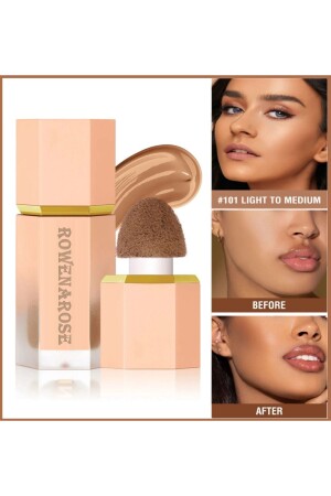 Yoğun Pigmentli Likit Contour Doğal Görünüm 01 - Rowenarose