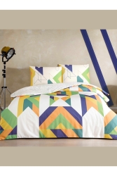 Young Fashion Bettbezug-Set Maxim Green Double Elastic 200 cm x 220 cm 3518-66 - Taç
