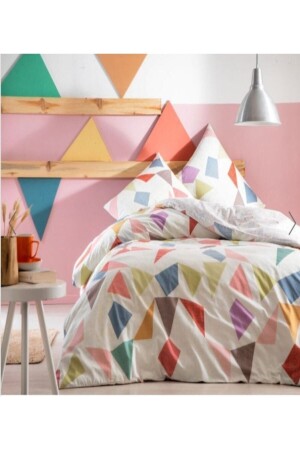 Young Fashion Double Duvet Cover Set Kevın 76784 - Taç