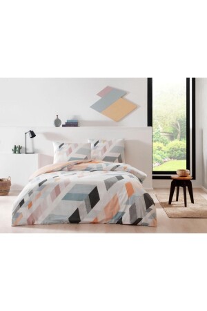 Young Fashion Duvet Cover Set Denver Mint Single 3519-103 - Taç
