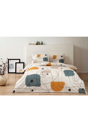 Young Fashion Duvet Cover Set Single Edna Mustard EDNA MARDAL - Taç