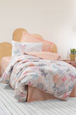 Young Room Einzelbettbezug-Set Kimela Pink 8680108063477 - Cotton Box
