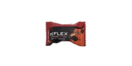 Yüksek Proteinli İkili Bar, Çikolatalı Karamel Gevrek - 30 gram - Reflex Nutrition