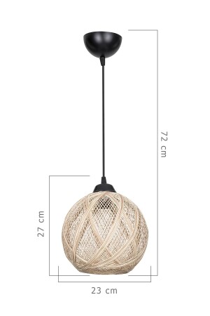 Yumak Single Pendant Lamp Patterned mng. 4353 - manogrup avize aydınlatma