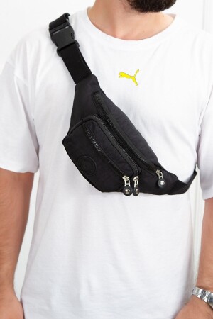 Yuppy Club Unisex Crinkle Cross Strap Waist Shoulder and Sports Bag - Newish Polo