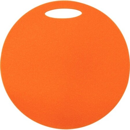 Yuvarlak oturma minderi Yate, 35 cm, tek katmanlı, turuncu - Yate