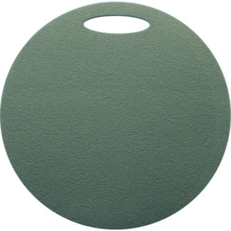 Yuvarlak oturma minderi Yate, 35 cm, tek katmanlı, yeşil - Yate
