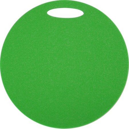 Yuvarlak oturma minderi Yate, 35 cm, tek katmanlı, yeşil - Yate