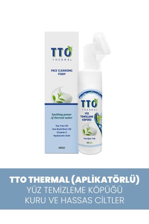 Gesichtsreinigungsschaum 200 ml (mit Applikator) (Teebaumöl) 8680145083094 - Tto