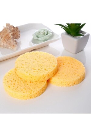 Yüz Temizleme Süngeri 10 Adet - Golden Orchid