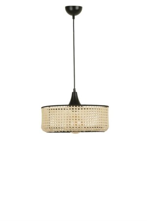 Zack Single Rattan Pendant Lamp Fabs 8573-9 - Lumexx