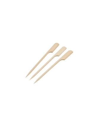 Zahnstocher mit Bambusgriff 9 cm 250 Li - Miopack