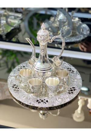 Zamzam Set with 6 Glasses, Jug and Tray S0A118 - zucace