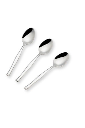 Elegant Plain 12 Piece Teaspoon 18/10 304 Quality river-zarifcaykasik - Nehir