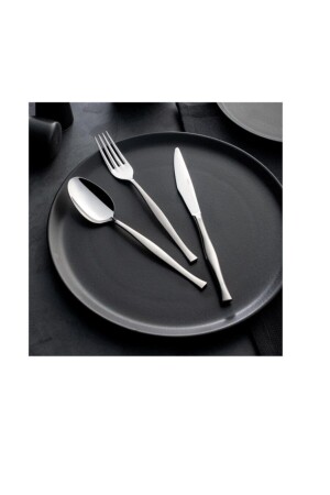 سكين طعام بسيط من طراز MNZ-Elegant - سكين طعام من طراز 12 Pcs elegant009 - Nehir