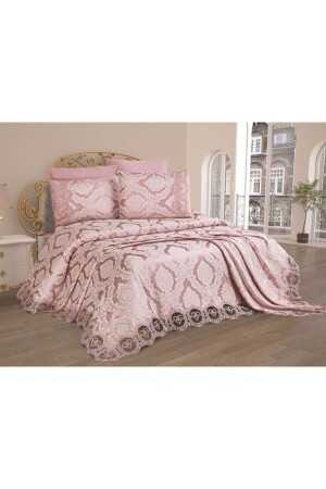 Zemra French Lace Pique Set Powder (6 Pieces) - Lovessa Home