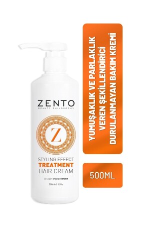 فلسفة الجمال من النمط تأثير العلاج كريم الشعر - Zento