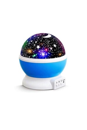 (ZERBRECHLICH) Star Master Sphere Bunte Sternenhimmelprojektion Nachtlichtblau WHB20800 - Woohoobox