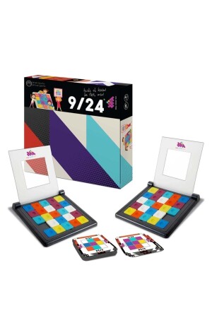 Zet Intelligence 9/24 (Rubik) Unterhaltsames Intelligenz-, Aufmerksamkeits-, Vernunft-, Logik- und Strategiespiel für Kinder ab 3 Jahren, ZET039 - Zet Zeka