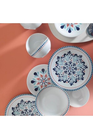 Zeugma 24 Piece Dinner Set-bant Dek. 12190 KHT96 - Kütahya Porselen