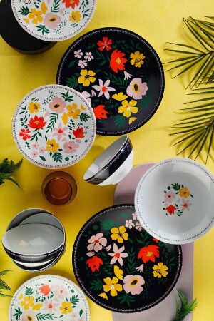 Zeugma 24 Piece Dinner Set for 6 People 12227 ZG24Y260012227 - Kütahya Porselen