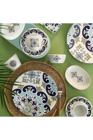 Zeugma 32 Piece Breakfast Set for 6 People 12024 UYSL0003549 - Kütahya Porselen
