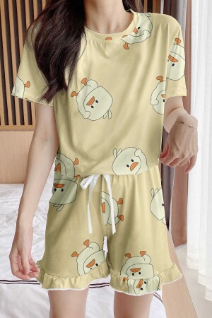 Zeze Chick Süpersoft Şort Takımı 2180 - Pembishomewear