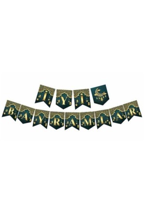 Zick-Zack-Frohe Feiertage verlängern Ornament (Ramadan-Dekoration) - 3