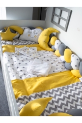 Zig Zag Montessori Bebek Uyku Seti (90x190) ZGZMNT - Kista Baby