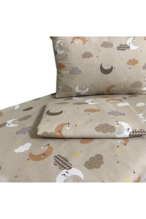 Zippered Baby Duvet Cover Set 23102021BB - Y YAĞIZ HOME COLLECTION