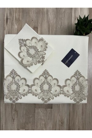 Zuma Dowry 100% Cotton Double Duvet Cover Set ÇBZM - Çeyiz Bahçesi