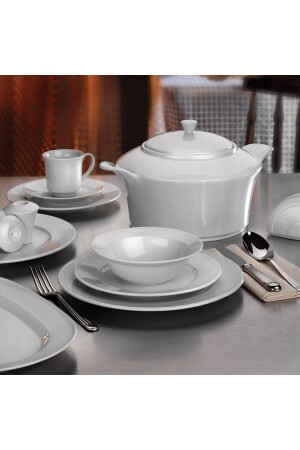 Zümrüt 83 Piece Dinner Set ZUM83YT - Kütahya Porselen