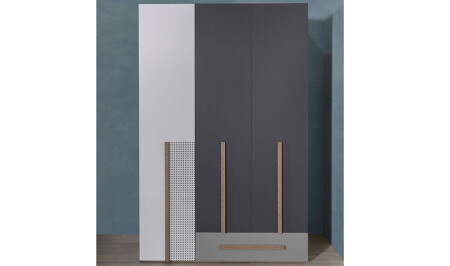 Zurich 3 Door Wardrobe - Cadde Yıldız