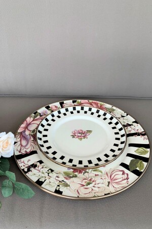 Zvps8236 Checkerboard 20 Cm Enamel Cake Plate EZM263 - Ezem