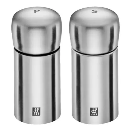 Zwiling Spices Salt and Pepper Grinder Set, Metallic Grey, 11cm - ZWILING